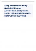 Army Aeromedical Study Guide 2024