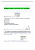 ABFAS Exam Questions and Answers 2024 -Graded A