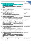 N434 Exam 3 - Shock.