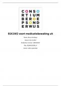 B1K1W2  voert medicatiebewaking uit