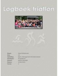 Sport, Management & Ondernemen - Logboek