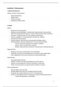Samenvatting metabolisme en metabole regeling 2e bach BMW - 101 pagina's