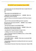 CX A330 Tech Complete Exam 2024