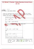 CH 102Lab 11 PostLab - Redox Reactions Current Score : 22 / 25
