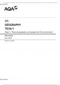 AS GEOGRAPHY 7036/1