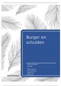 burger en schulden