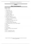 Solution Manual for Project Management The Managerial Process 8th By Eric W Larson, Clifford F. Gray 2024 | All Chapters ( 1-16) With Appendix A,B,C & D || A+