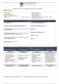 Relearning Clinical Judgement Plan of Care Template for Alain King 54 year old - Alllergy Nitroglycerin, Sulfa drugs