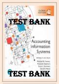 Test Bank - Accounting Information Systems 15th Edition, Marshall B Romney, Paul J. Steinbart, Scott L. Summers, David A. Wood