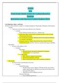 NURS 364 Final Exam Study Guide for Comprehensive Portion Questions and Answers Latest Update 2024