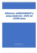 ESC3701 Assignment 3 2024 (628170) - DUE 18 June 2024