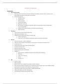 NURSING 4250 - Adult Health II Exam 2 Study Guide.