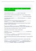 TRACK AND FIELD TEST QUESTIONS AND ANSWERS