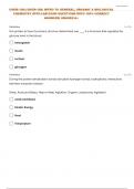 CHEM-120:| CHEM 120 INTRO TO GENERAL, ORGANIC & BIOLOGICAL CHEMISTRY WITH LAB EXAM 3 PROTEIN QUESTIONS WITH 100% CORRECT ANSWERS| GRADED A+