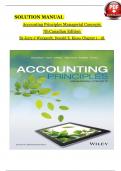 Solution manual for accounting principles managerial concepts, 7th Canadian Edition, by Jerry j Weygandt, Donald E. Kieso, Verified Chapter's 1 - 18, Complete Newest Version