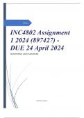 INC4802 Assignment 1 2024 (897427) - DUE 24 April 2024