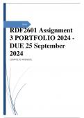 RDF2601 Assignment 3 PORTFOLIO 2024 - DUE 25 September 2024