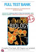 Test Bank For Microbiology: An Introduction Plus Mastering Microbiology, 13th Edition By Gerard J. Tortola ISBN: 9780134605180, Chapter 1-28 | Complete Guide A+