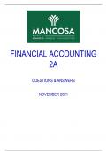 Mancosa bcom notes year 2