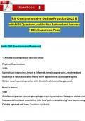 NGN ATI RN Comprehensive Online Practice 2023 B Questions and Answers (Verified Answers)