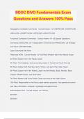 Divo Fundamentals Bundled Exams Questions and Answers 100% Verified and Updated | Graded A+