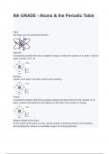 8th GRADE - Atoms & the Periodic Table