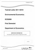 Exam (elaborations) Environmental Management  (98055) 