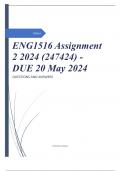 ENG1516 Assignment 2 2024 (247424) - DUE 20 May 2024