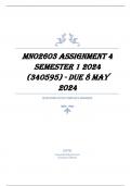 MNO2603 Assignment 4 Semester 1 2024 (340595) - DUE 8 May 2024