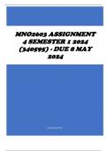 MNO2603 Assignment 4 Semester 1 2024 (340595) - DUE 8 May 2024