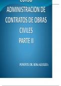 ADMINISTRACIÓN DE CONTRATOS (PARTE II)