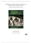 An Instructor’s Guide to Historical Theology: An Introduction to Christian Doctrine (A Companion to Wayne Grudem’s Systematic Theology)