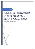 COS3701 Assignment 2 2024 (365071) - DUE 27 June 2024