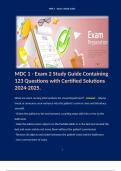 MDC 1 - Exam 2 Study Guide Containing 123 Questions with Certified Solutions 2024-2025. Terms like: a condition in which the pupils are unequal in size - Answer: anisocoria