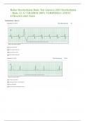 Relias Dysrhythmia Basic Test Answers 2023 Dysrhythmia  – Basic A ( A+ GRADED 100% VERIFIED) LATEST  UPDATES 2023 MAY.