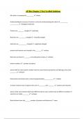 AP Bio Chapter 2 Test Verified Solutions 