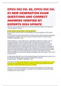 CPCU 552 CH. #2, CPCU 552 CH. #3 NEW GENERATION EXAM QUESTIONS AND CORRECT ANSWERS VERIFIED BY EXPERTS 2024 UPDATE