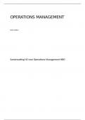 Operations Management - Part One - Chapter Two