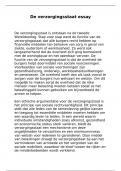 Verzorgingsstaat essay 