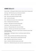 AMMO Block 6 Exam Questions and Answers 2024( A+ GRADED 100% VERIFIED).