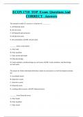 ECON 1710 TOP Exam Questions And  CORRECT Answers