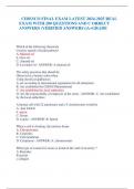 CIDESCO FINAL EXAM LATEST 2024-2025 REAL EXAM WITH 200 QUESTIONS AND C ORRECT ANSWERS (VERIFIED ANSWERS) |A+GRADE