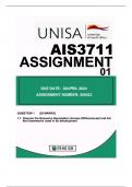 AIS3711 ASSIGNMENT 1 DUE 30 APRIL  2O24