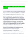 DECA State Officer Exam Questions and Answers