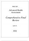 (UOPX) NSG 523 ADVANCED HEALTH ASSESSMENT COMPREHENSIVE FINAL REVIEW 2024