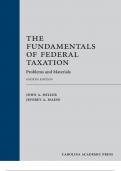 The Fundamentals of Federal Taxation Problems and Materials