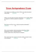  Texas Jurisprudence Exam