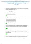 MATH 120: INTRODUCTION TO STATISTICS WEEK 5 QUIZ|2024/2025|100% CORRECT /A+ GRADE ASSURED