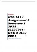 HSY1512 Assignment 5 Semester 1 2024 (659796) - DUE 2 May 2024