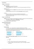 Summary Food Physics (FPH2o306)